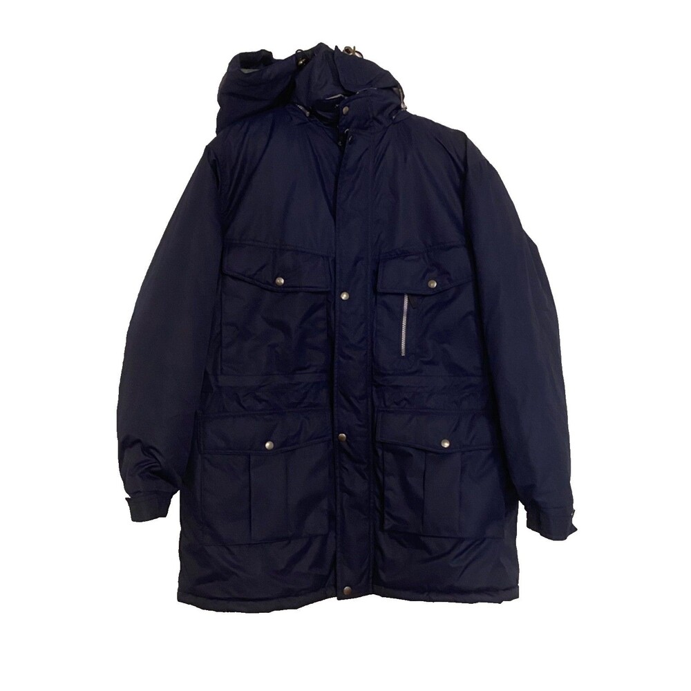 Boulder Creek Winter Coat/Jacket/Parka~Blue~Insulated~Hood~Men's XL NWOT
